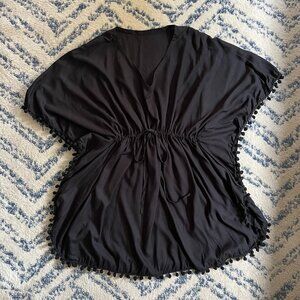 Black Coverup Dress from Bali One Size